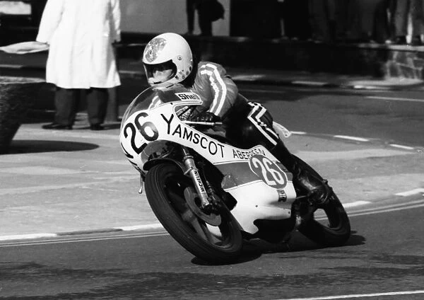 Mick Shirlaw (Yamscot) 1977 Lightweight Manx Grand Prix