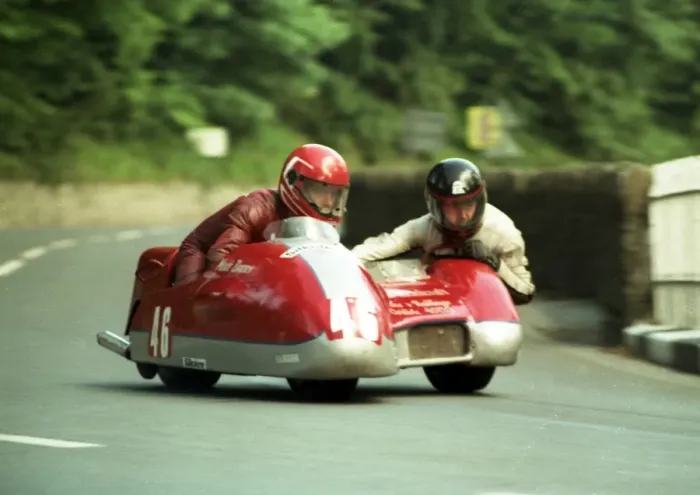 Framed Print : Mike Barry & Keith Cornbill (Yamaha) 1989 Sidecar TT Framed Print : Mike Barry & Keith Cornbill (Yamaha) 1989 Sidecar TT