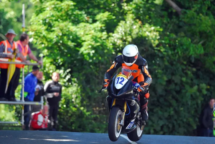 Framed Print : Mike Booth (Triumph) 2018 Supersport TT Framed Print : Mike Booth (Triumph) 2018 Supersport TT
