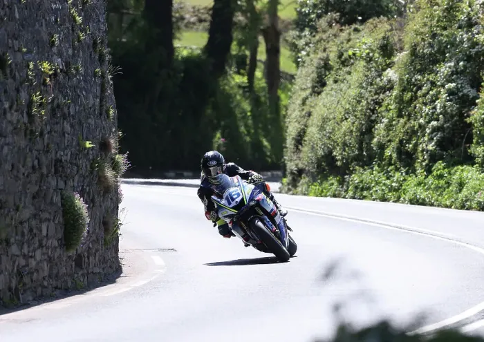 Framed Print : Mike Browne Paton 2023 Supertwin TT Framed Print : Mike Browne Paton 2023 Supertwin TT