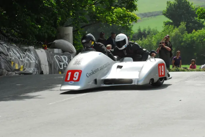 Framed Print : Mike Cookson & Kris Hibberd (Ireson Honda) 2012 Sidecar TT Framed Print : Mike Cookson & Kris Hibberd (Ireson Honda) 2012 Sidecar TT