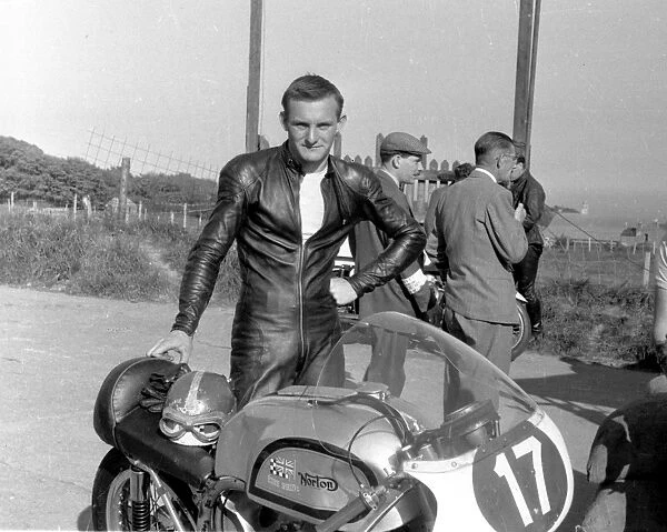 Mike Hailwood at the 1959 TT races