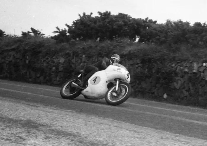Framed Print : Mike Hailwood (Norton) 1960 Senior TT