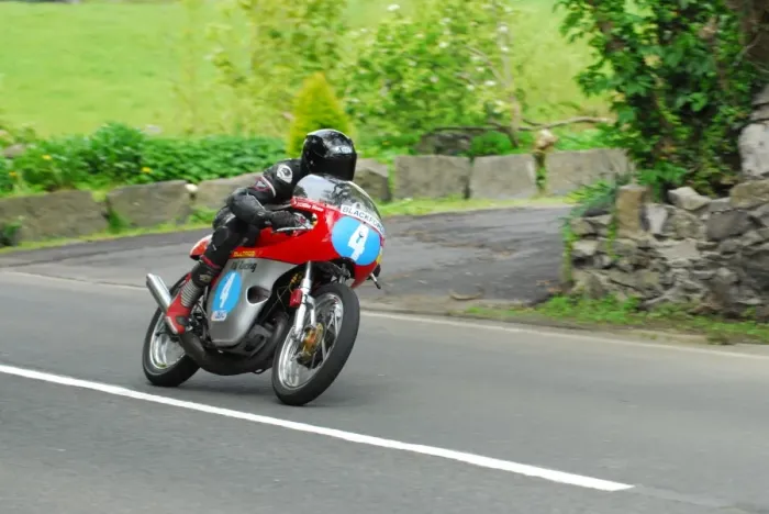 Framed Print : Mike Hose (Bultaco) 2015 Pre TT Classic Framed Print : Mike Hose (Bultaco) 2015 Pre TT Classic