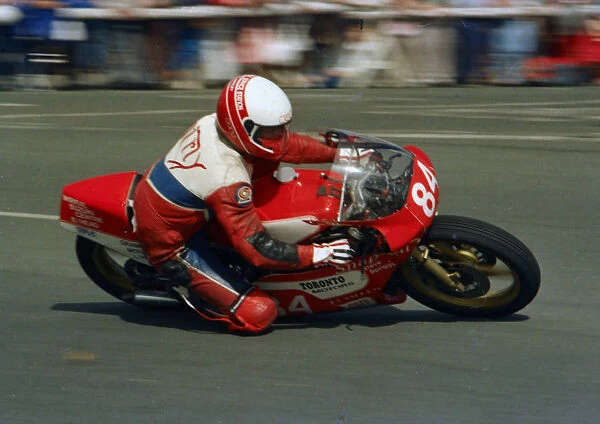 Mike Hose (Yamaha) 1987 Newcomers Manx Grand Prix