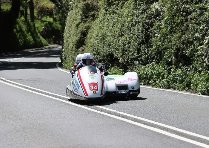 Framed Print : Mike Jackson Jake Roberts DMR Suzuki 2023 Sidecar TT Framed Print : Mike Jackson Jake Roberts DMR Suzuki 2023 Sidecar TT