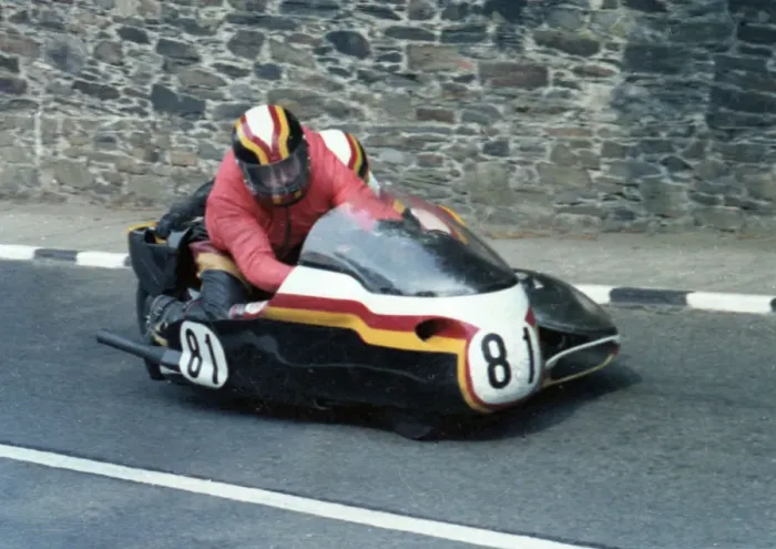 Framed Print : Mike Joyce & Alan Collins (Suzuki) 1978 Sidecar TT Framed Print : Mike Joyce & Alan Collins (Suzuki) 1978 Sidecar TT