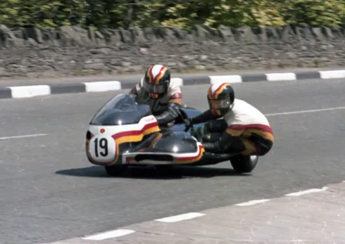 Framed Print : Mike Joyce & Alan Collins (Suzuki) 1979 Sidecar TT Framed Print : Mike Joyce & Alan Collins (Suzuki) 1979 Sidecar TT