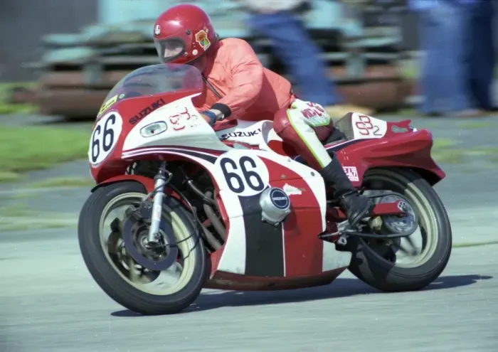 Framed Print : Mike Nettleton (Bimota) 1980 Jurby Airfield Framed Print : Mike Nettleton (Bimota) 1980 Jurby Airfield