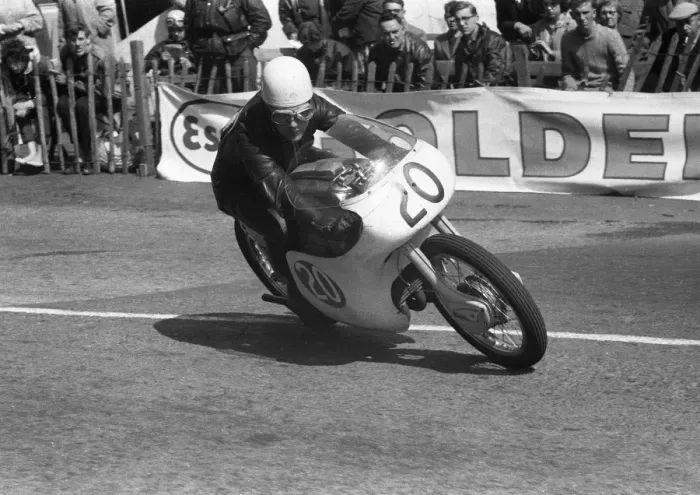 Framed Print : Mike O Rourke (Ariel) 1960 Lightweight TT Framed Print : Mike O Rourke (Ariel) 1960 Lightweight TT