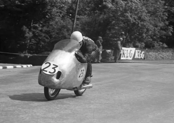 Framed Print : Mike O Rourke (MV) 1957 Lightweight TT Framed Print : Mike O Rourke (MV) 1957 Lightweight TT