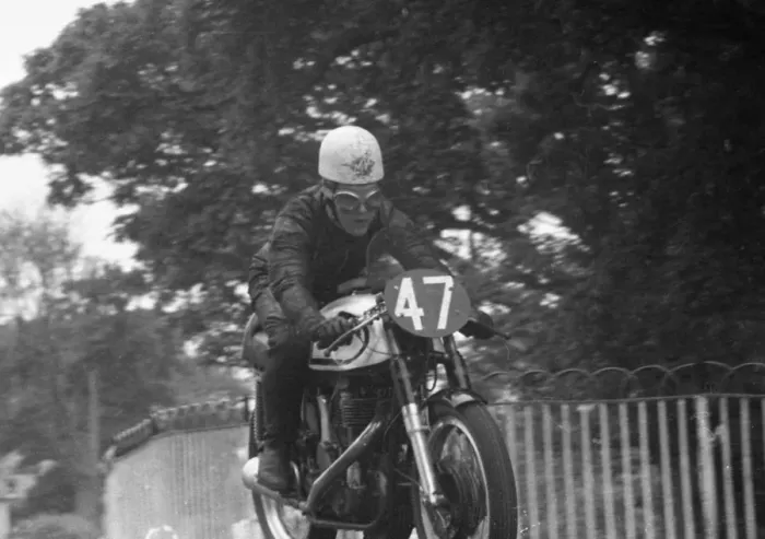Framed Print : Mike O Rourke (Norton) 1956 Senior TT Framed Print : Mike O Rourke (Norton) 1956 Senior TT