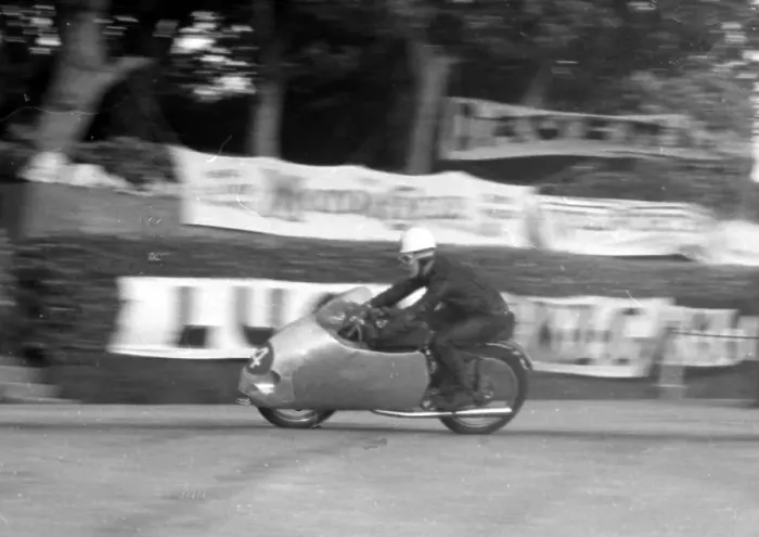 Framed Print : Mike O'Rourke MV. 1956 Lightweight TT Framed Print : Mike O'Rourke MV. 1956 Lightweight TT