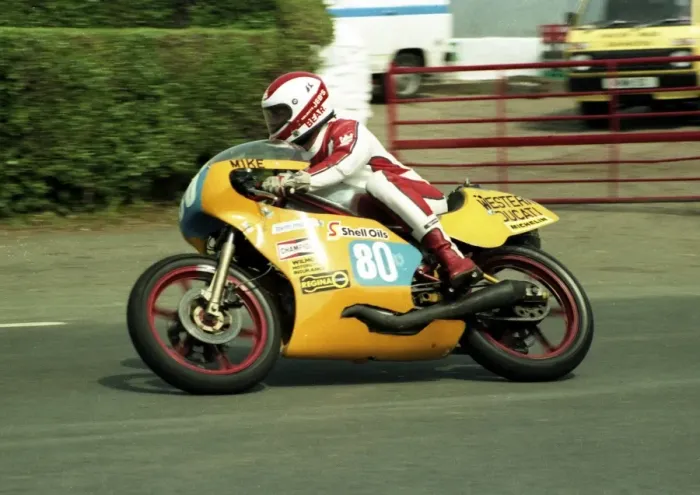 Framed Print : Mike Snow (Ducati) 1984 Formula Two TT Framed Print : Mike Snow (Ducati) 1984 Formula Two TT