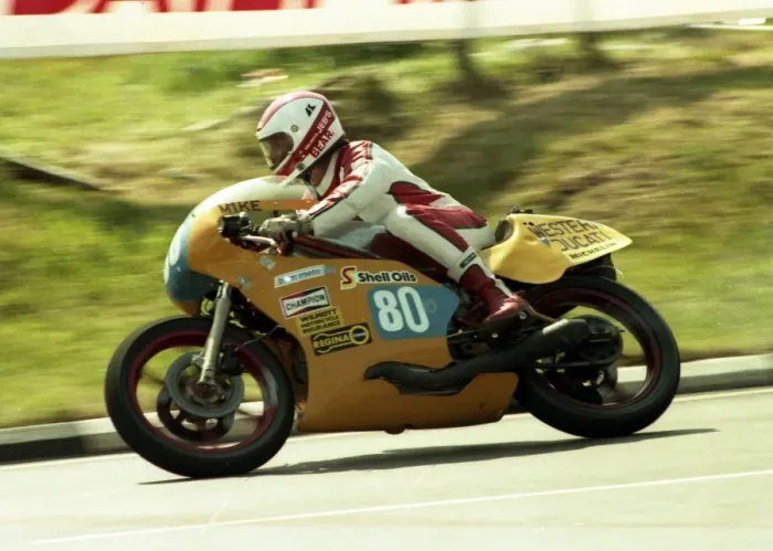 Framed Print : Mike Snow (Ducati) 1984 Formula Two TT Framed Print : Mike Snow (Ducati) 1984 Formula Two TT