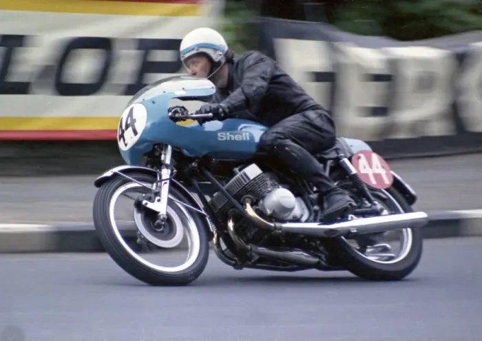Framed Print : Bill Milne (Kawasaki) 1973 Production TT Framed Print : Bill Milne (Kawasaki) 1973 Production TT