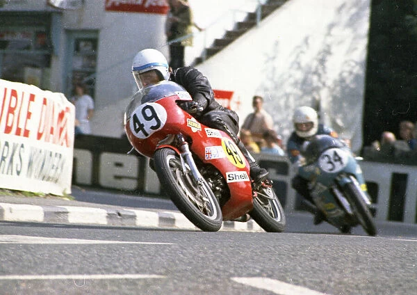 Bill Milne (Lawton Harley Davidson) 1973 Senior Manx Grand Prix