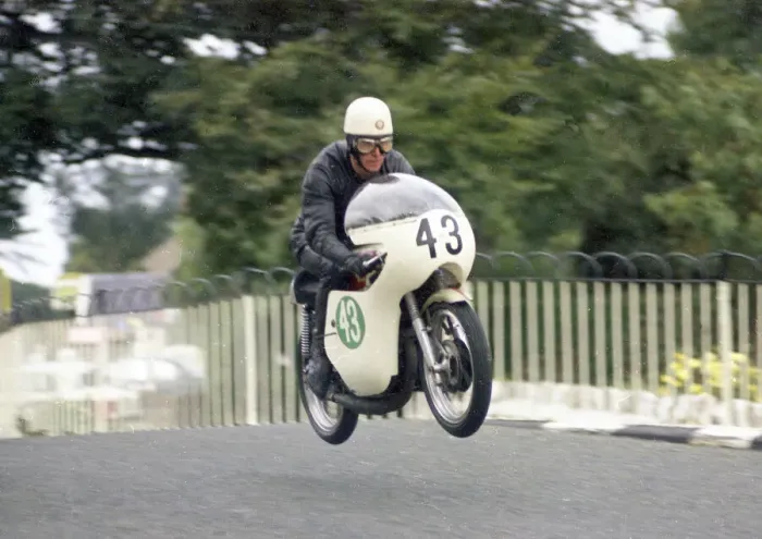 Framed Print : Bill Milne (NSU) 1966 Lightweight Manx Grand Prix Framed Print : Bill Milne (NSU) 1966 Lightweight Manx Grand Prix