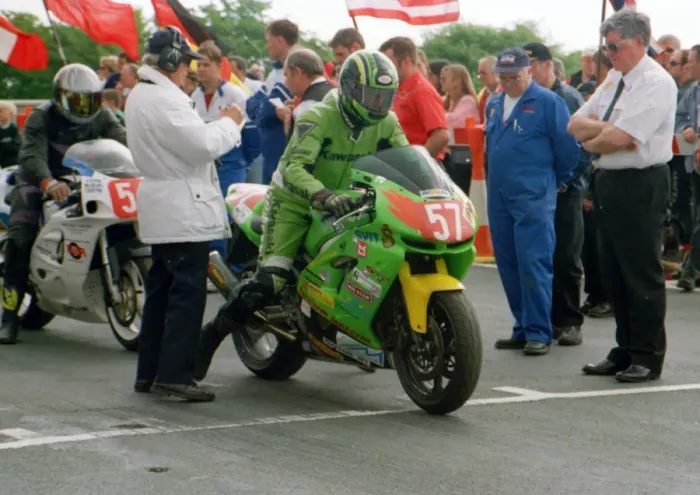 Framed Print : Mirko Kalsek (Kawasaki) 1999 Production TT Framed Print : Mirko Kalsek (Kawasaki) 1999 Production TT