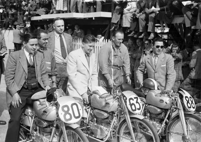 Framed Print : The Mondial team; 1952 Ultra Lightweight TT Framed Print : The Mondial team; 1952 Ultra Lightweight TT