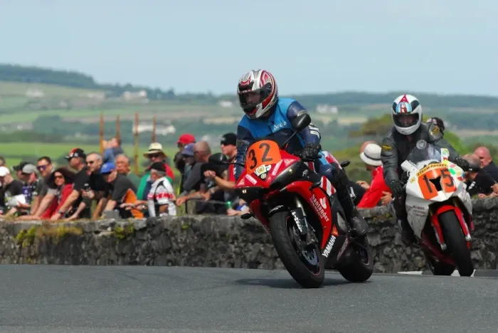 Framed Print : Murray McConnachie (Triumph) 2015 Southern 100 Framed Print : Murray McConnachie (Triumph) 2015 Southern 100