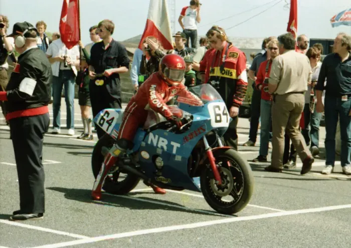 Framed Print : Nat Wood (Suzuki) 1984 Formula One TT Framed Print : Nat Wood (Suzuki) 1984 Formula One TT
