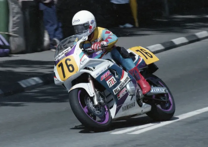 Framed Print : Nathan Spargo (Yamaha) 1994 Supersport 600 TT Framed Print : Nathan Spargo (Yamaha) 1994 Supersport 600 TT