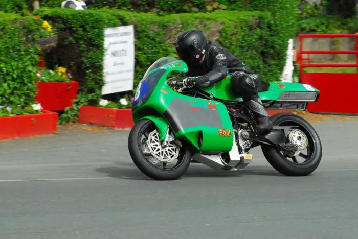 Framed Print : Neal Champion (TT Zero) 2013 TT Zero