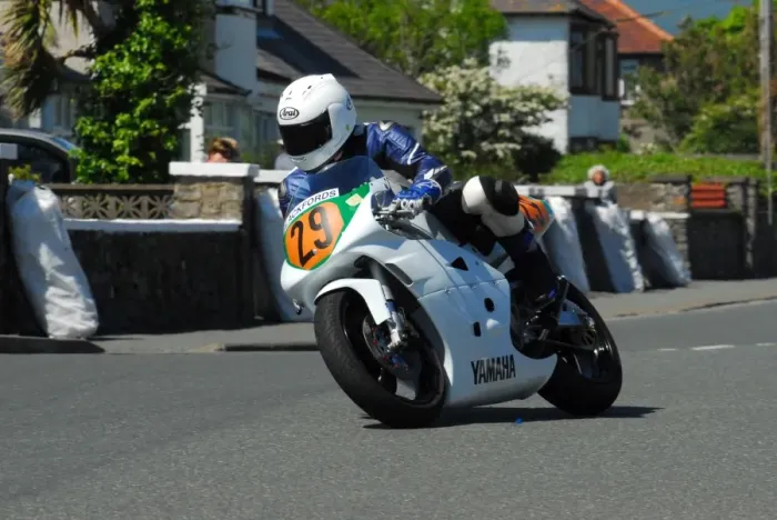 Framed Print : Neil Chadwick (Yamaha) 2014 Pre TT Classic Framed Print : Neil Chadwick (Yamaha) 2014 Pre TT Classic