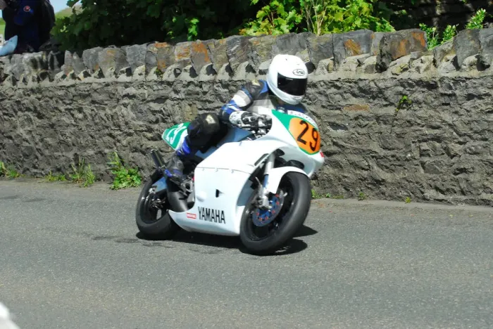Framed Print : Neil Chadwick (Yamaha) 2015 Pre-TT Classic Framed Print : Neil Chadwick (Yamaha) 2015 Pre-TT Classic