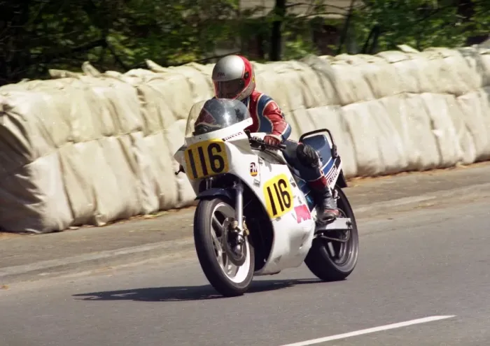 Framed Print : Neil Crawford (Suzuki) 1988 Senior TT Framed Print : Neil Crawford (Suzuki) 1988 Senior TT