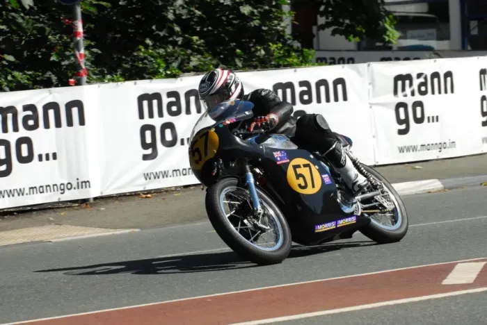 Framed Print : Neil May (Norton) 2013 Senior Classic TT Framed Print : Neil May (Norton) 2013 Senior Classic TT
