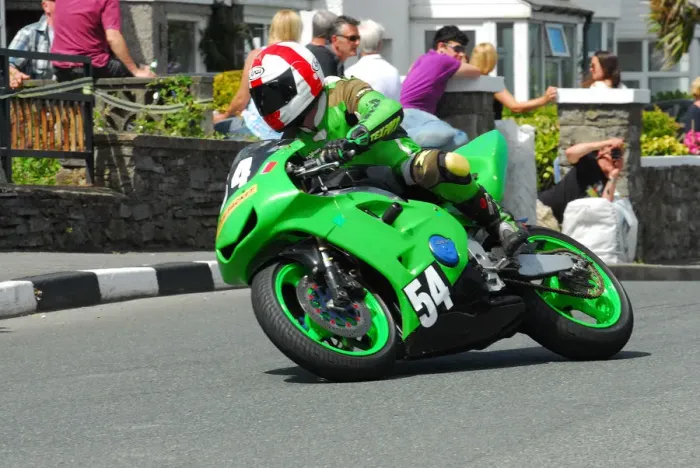 Framed Print : Neil Pearson (Kawasaki) 2014 Southern 100