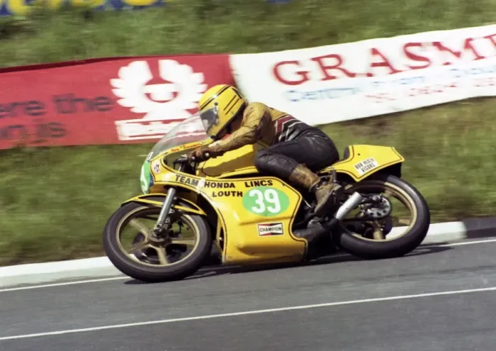 Framed Print : Neil Tuxworth (Rotax) 1981 Junior TT