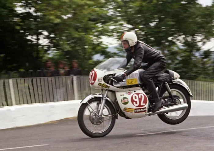 Framed Print : Nev Watts (Honda) 1974 Production 250 TT Framed Print : Nev Watts (Honda) 1974 Production 250 TT