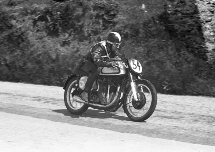 Framed Print : Neville R Jones (Norton) 1954 Senior TT Framed Print : Neville R Jones (Norton) 1954 Senior TT