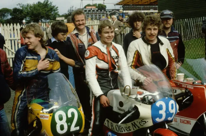 Framed Print : Newcomers winners at the 1982 Manx Grand Prix Framed Print : Newcomers winners at the 1982 Manx Grand Prix