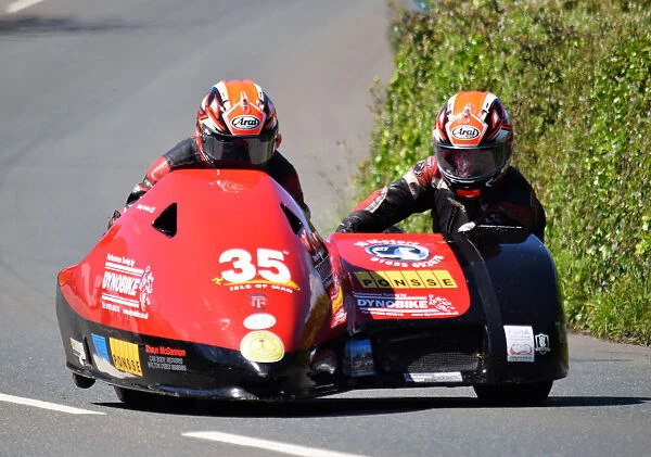 Nicholas Dukes & William Moralee (Honda) 2019 Sidecar TT