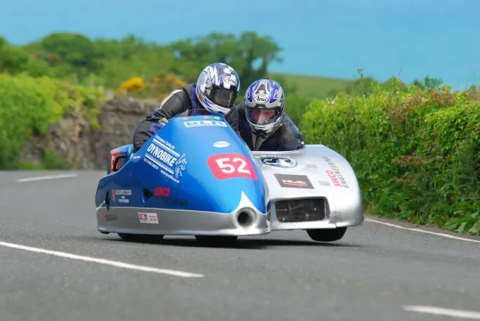 Framed Print : Nicholas Dukes & William Moralee (LCR) 2010 Sidecar TT Framed Print : Nicholas Dukes & William Moralee (LCR) 2010 Sidecar TT