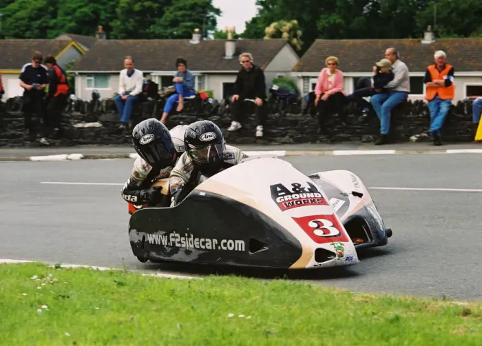 Framed Print : Nick Crowe & Darren Hope (DMR Honda) 2004 Sidecar TT Framed Print : Nick Crowe & Darren Hope (DMR Honda) 2004 Sidecar TT