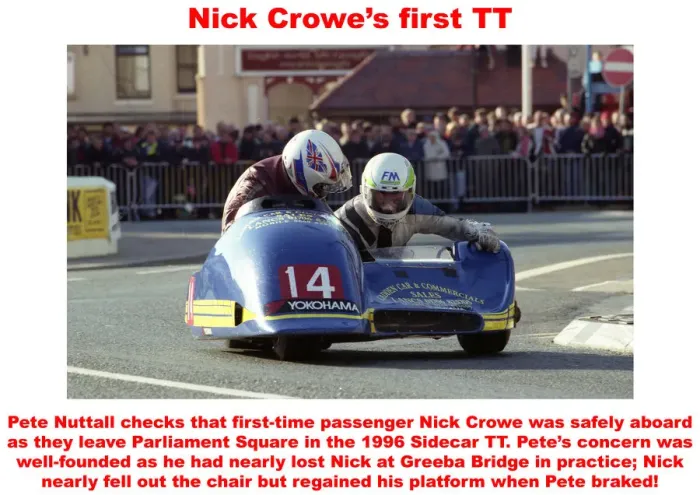 Framed Print : Nick Crowes first TT Framed Print : Nick Crowes first TT