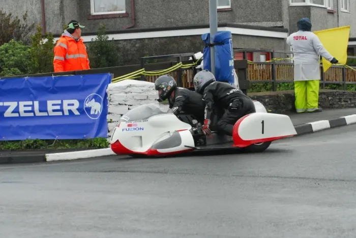 Framed Print : Nick Houghton & Paul Thomas (Windle BMW) 2013 Pre TT Classic Framed Print : Nick Houghton & Paul Thomas (Windle BMW) 2013 Pre TT Classic