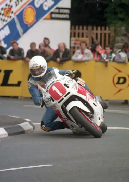 Framed Print : Nick Jefferies (Honda) 1988 Production A TT Framed Print : Nick Jefferies (Honda) 1988 Production A TT