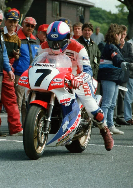 Nick Jefferies (Honda) 1991 Senior TT
