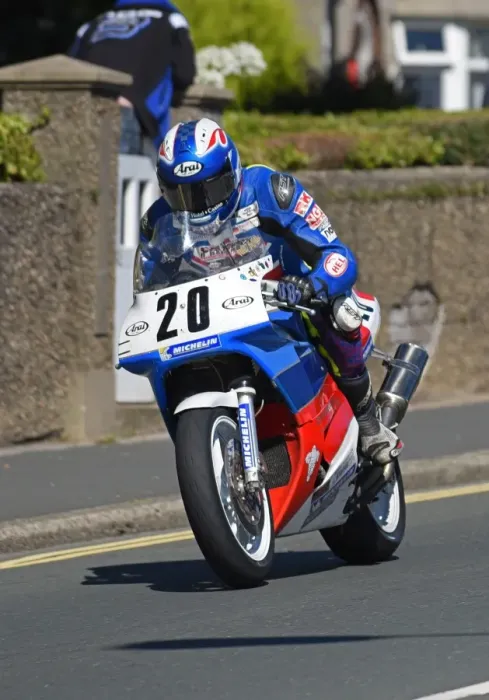 Framed Print : Nick Jefferies (Honda) 2016 Superbike Classic TT