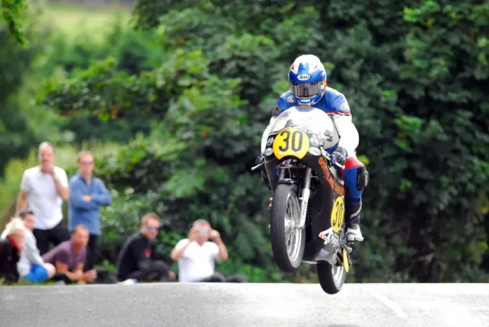 Framed Print : Nick Jefferies (Norton) 2015 Senior Classic TT