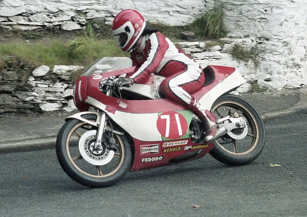 Nick Milbourn (Rotax) 1985 Newcomers Manx Grand Prix