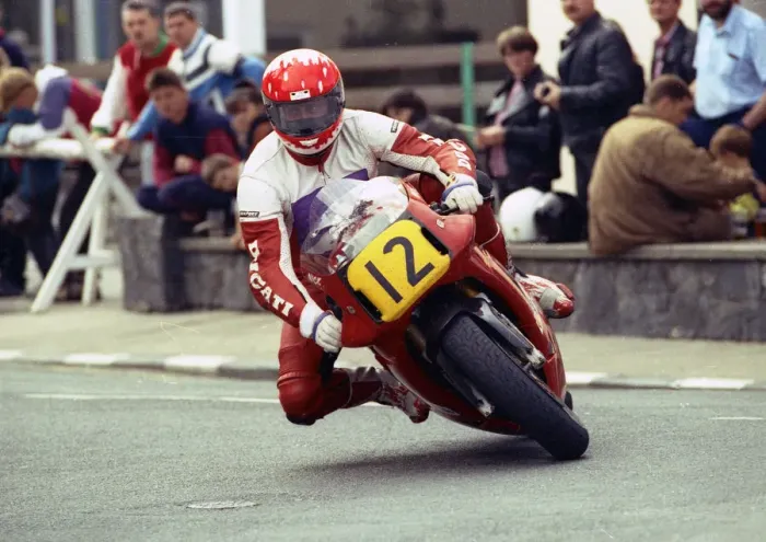 Framed Print : Nick Morgan (Ducati) 1993 Senior Manx Grand Prix Framed Print : Nick Morgan (Ducati) 1993 Senior Manx Grand Prix