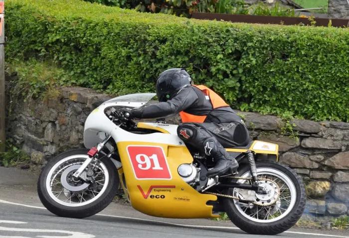 Framed Print : Nicolai Kliinker (Triumph) 2018 Pre TT Classic Framed Print : Nicolai Kliinker (Triumph) 2018 Pre TT Classic