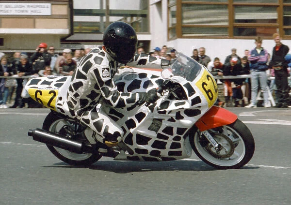 Nigel Bryan (Honda) 1991 Supersport 600 TT